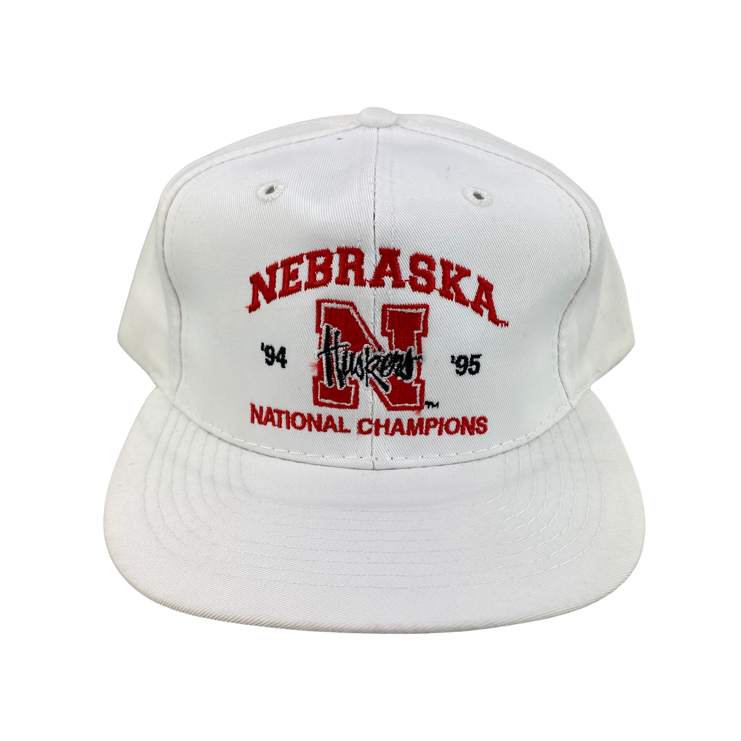 Vintage 90s Nebraska Huskers College Football Hat