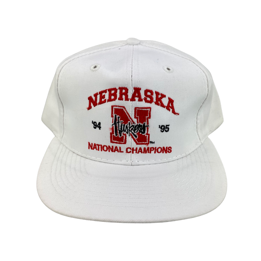 Vintage 90s Nebraska Huskers College Football Hat