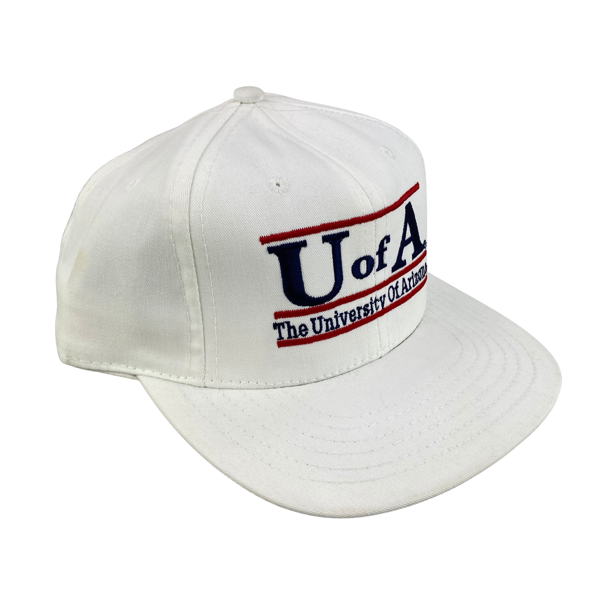 90s white college deals hats