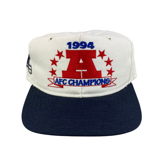 Vintage 90s San Diego Chargers AFC Champions (1994) Hat