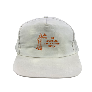 Vintage Gray Cary Open Golf Hat