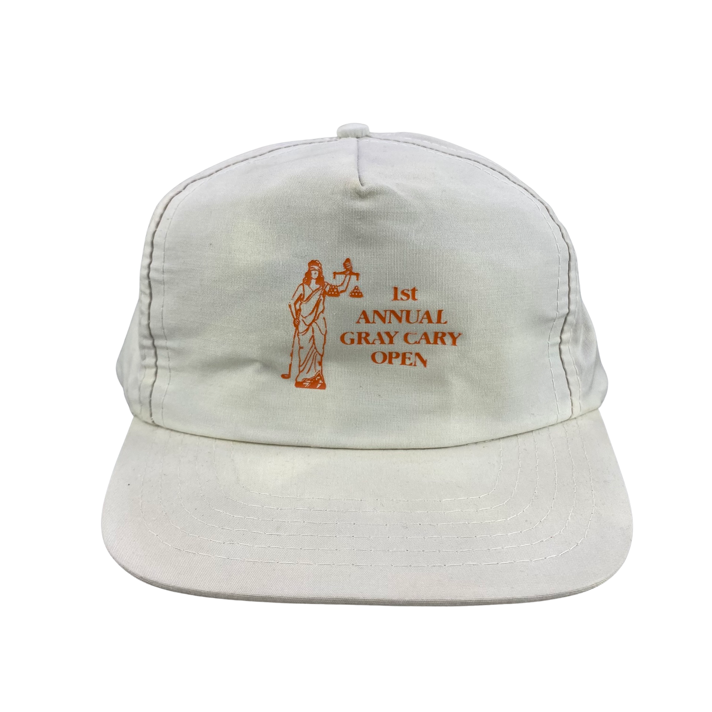 Vintage Gray Cary Open Golf Hat