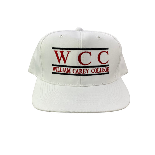 Vintage 90s William Carey University (WCC) Split Bar College Hat