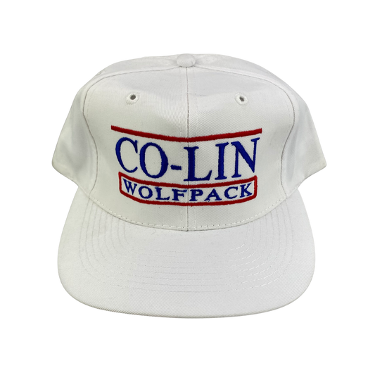 Vintage 90s Co-Lin Wolfpack College Hat