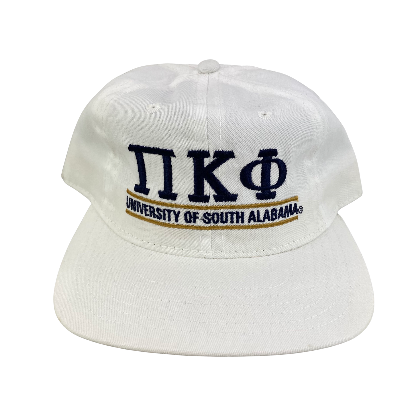 Vintage 90s University of South Alabama (USA) Jaguars Pi Kappa Phi College Frat Hat