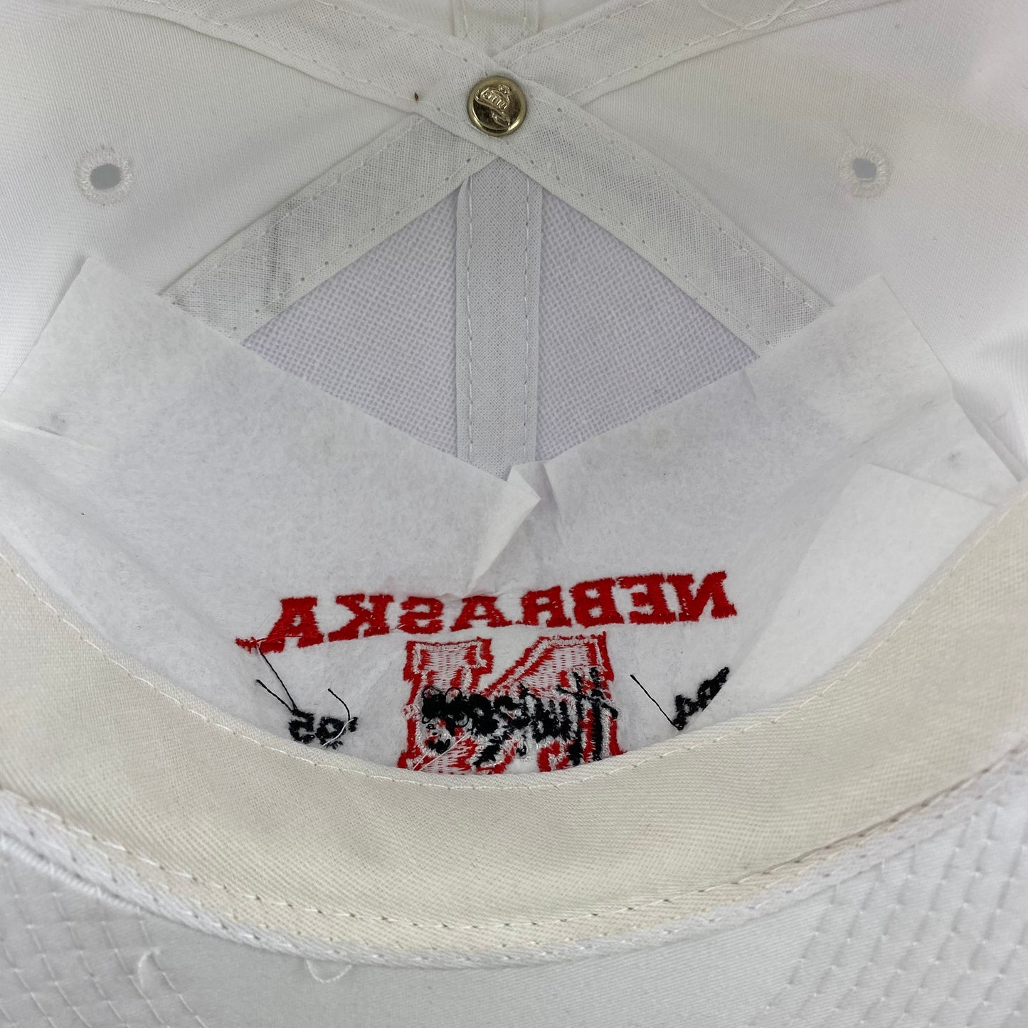 Vintage 90s Nebraska Huskers College Football Hat