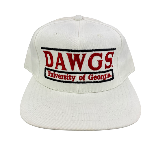 Vintage 90s Georgia Bulldogs Dawgs College Hat - YOUTH