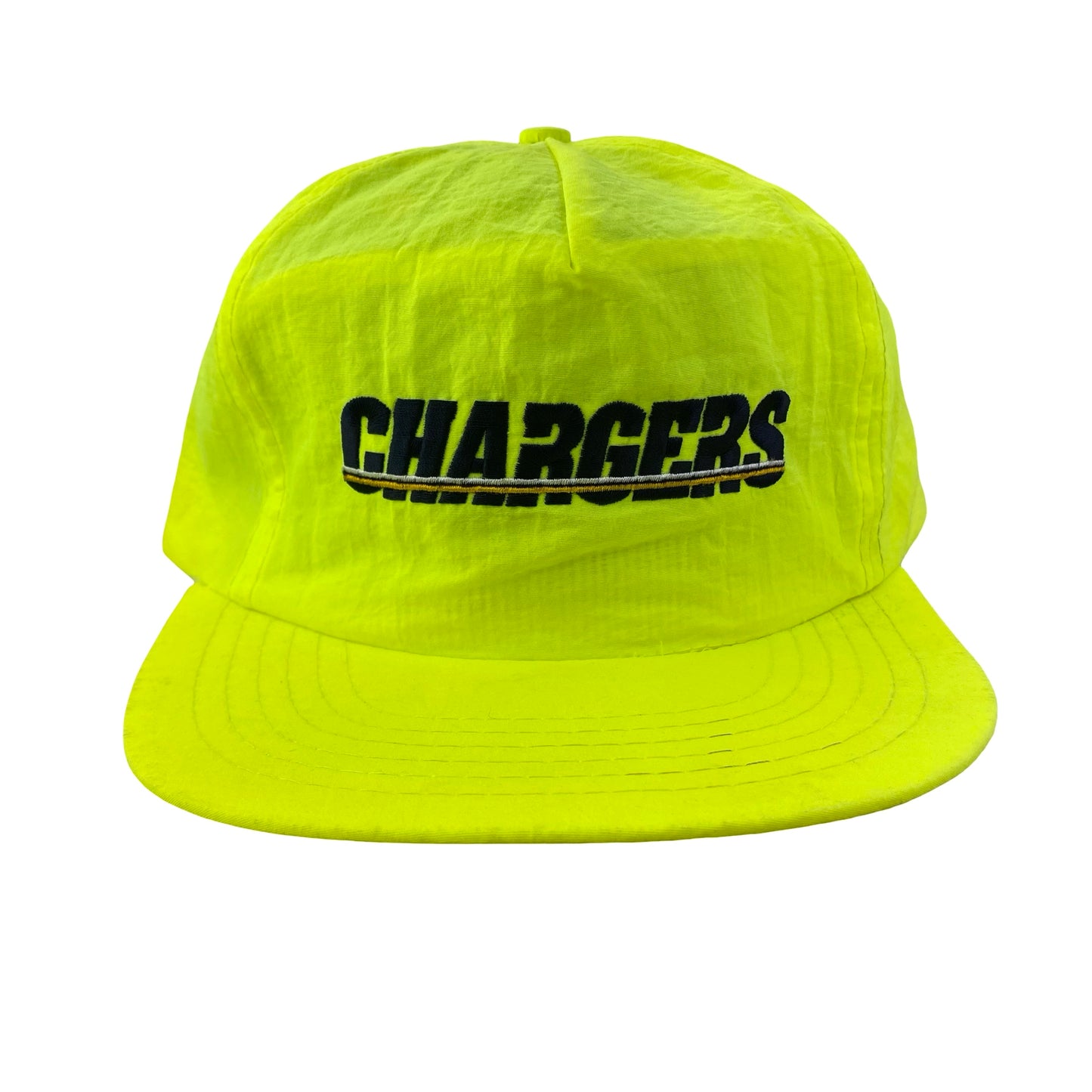 Vintage San Diego Charges Neon Nylon Hat