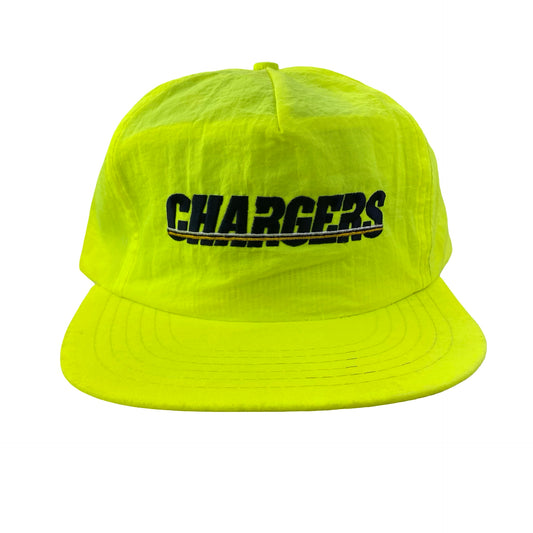 Vintage San Diego Charges Neon Nylon Hat