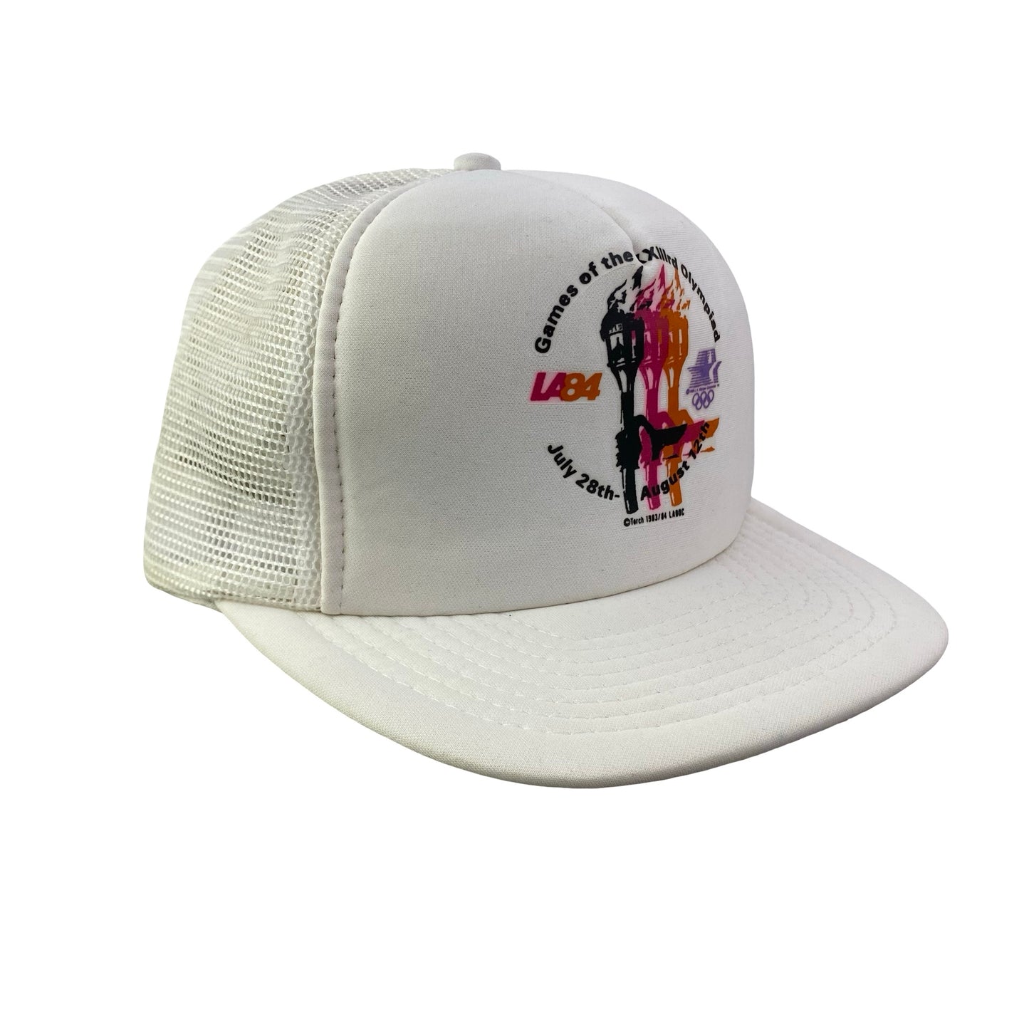 Vintage 80s 1984 LA Los Angeles Olympics Hat