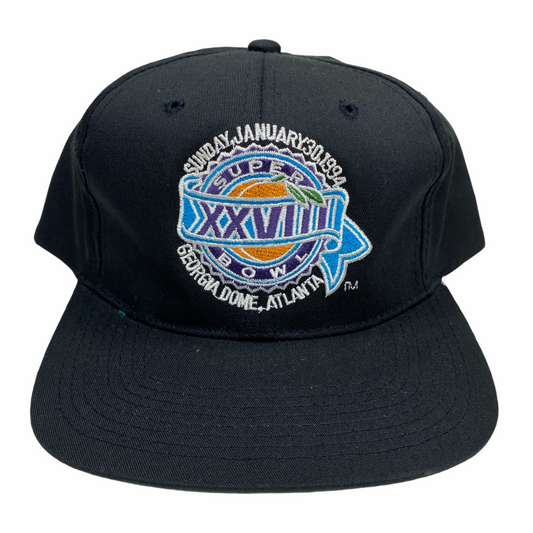 Vintage 1994 Super Bowl XXVIII Georgia Dome Atlanta Hat