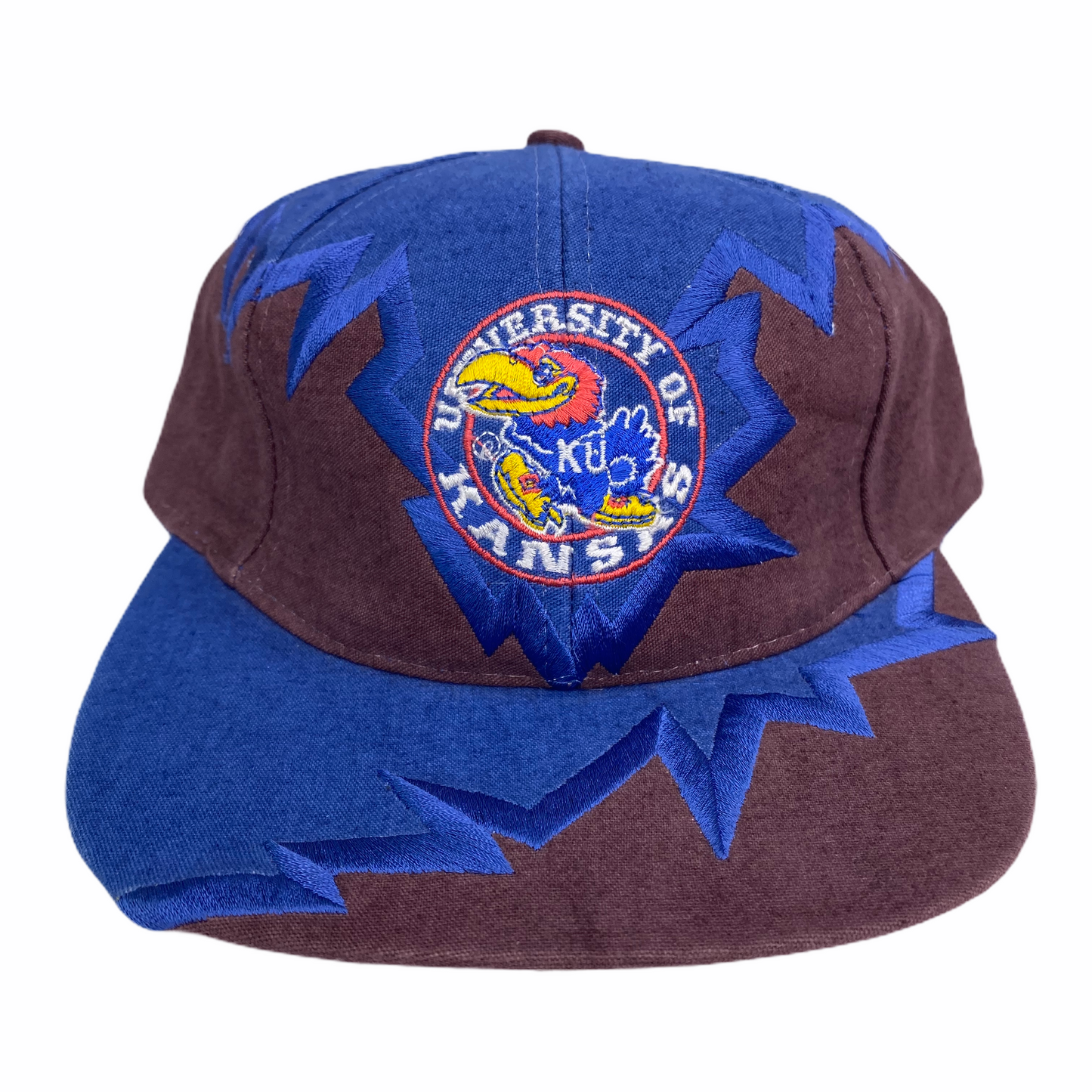 Vintage 90s Kansas Jayhawks Drew Pearson Hat