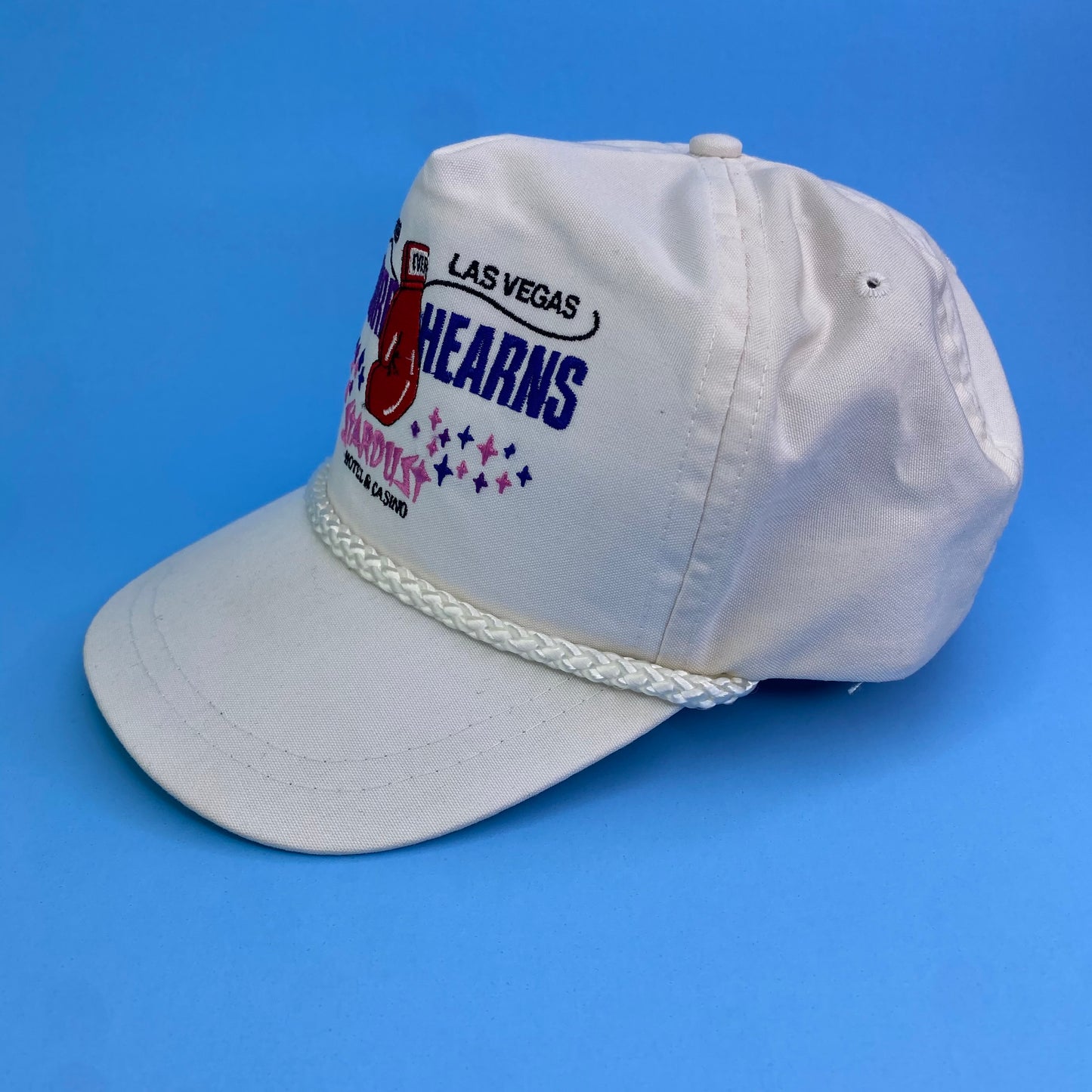 Vintage 90s “The War II” Sugar Ray Leonard vs Thomas “Hitman” Hearns Boxing Fight Hat