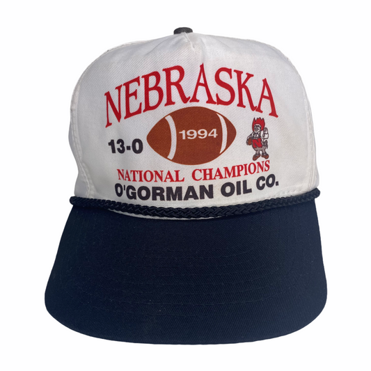 Vintage 90s Nebraska Huskers Hat