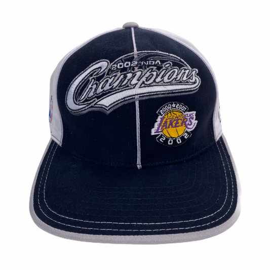 2002 Los Angeles Lakers Champions Finals Hat