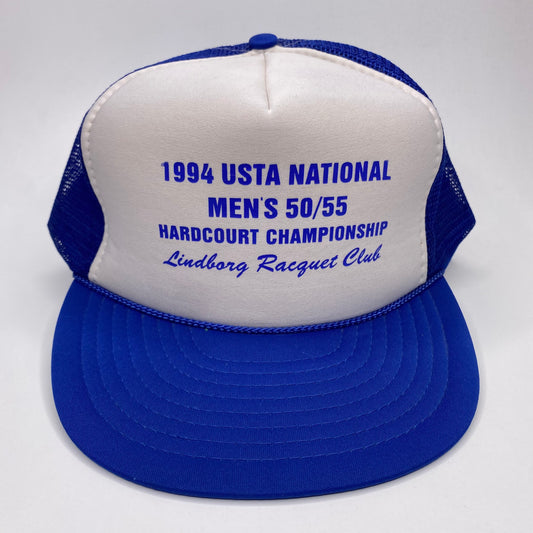 Vintage 90s 1994 USTA National Men’s 50/55 Tennis Tournament Hat