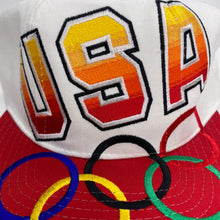 Load image into Gallery viewer, Vintage 90s USA Olympics Hat
