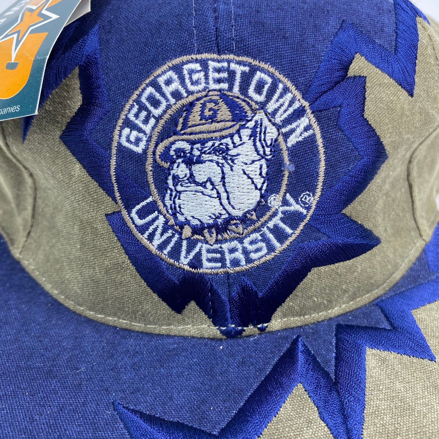 Vintage 90s Georgetown Hoyas Drew Pearson Hat