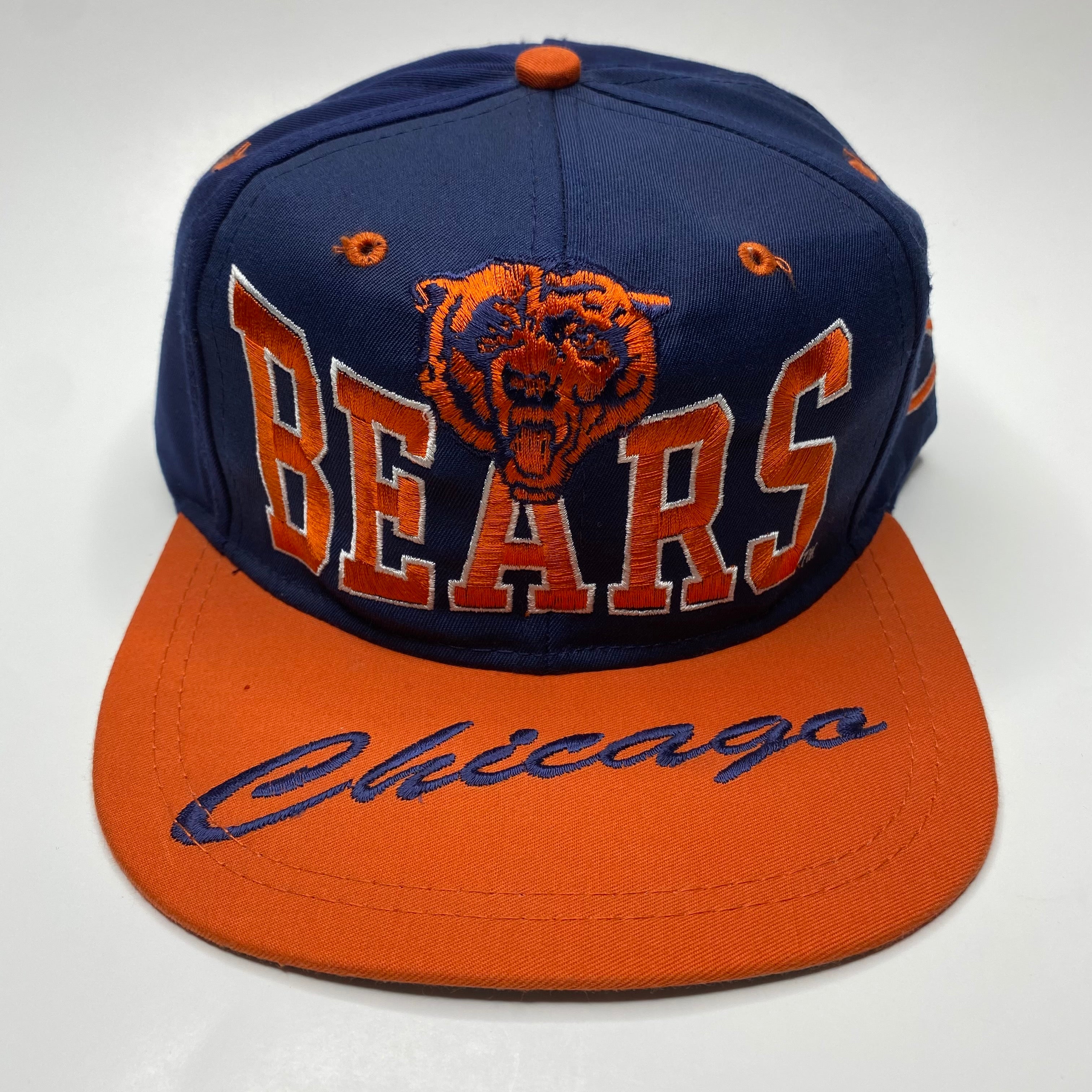 Chicago Bears AJD Super Stripe Vintage 80's Trucker Snapback Cap Hat –  thecapwizard