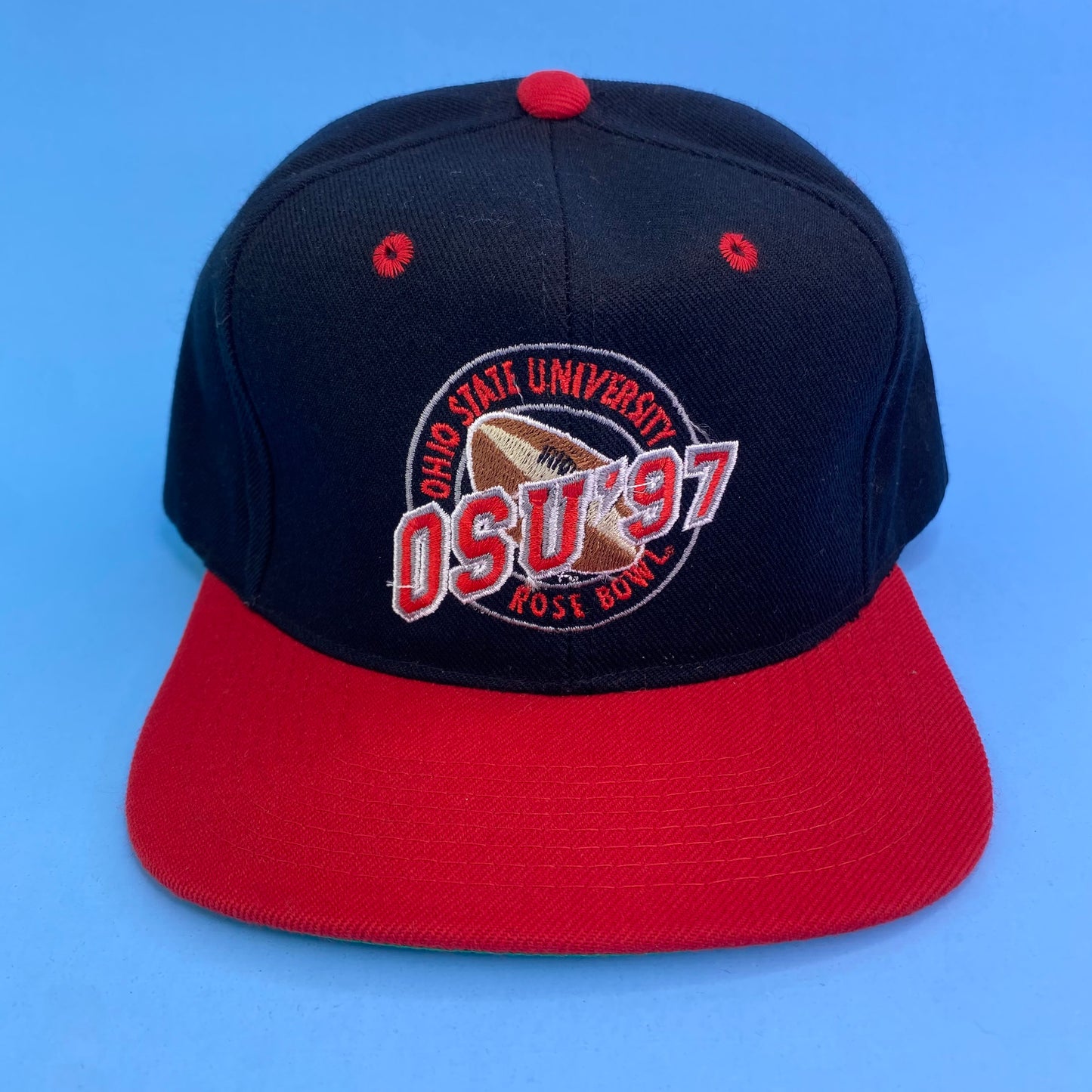 Vintage 90s Ohio St Buckeyes (OSU) 1997 Rose Bowl Hat