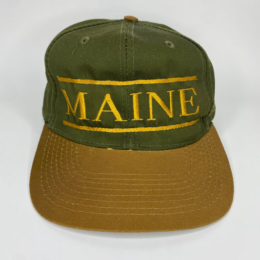 Vintage 90s Maine Hat