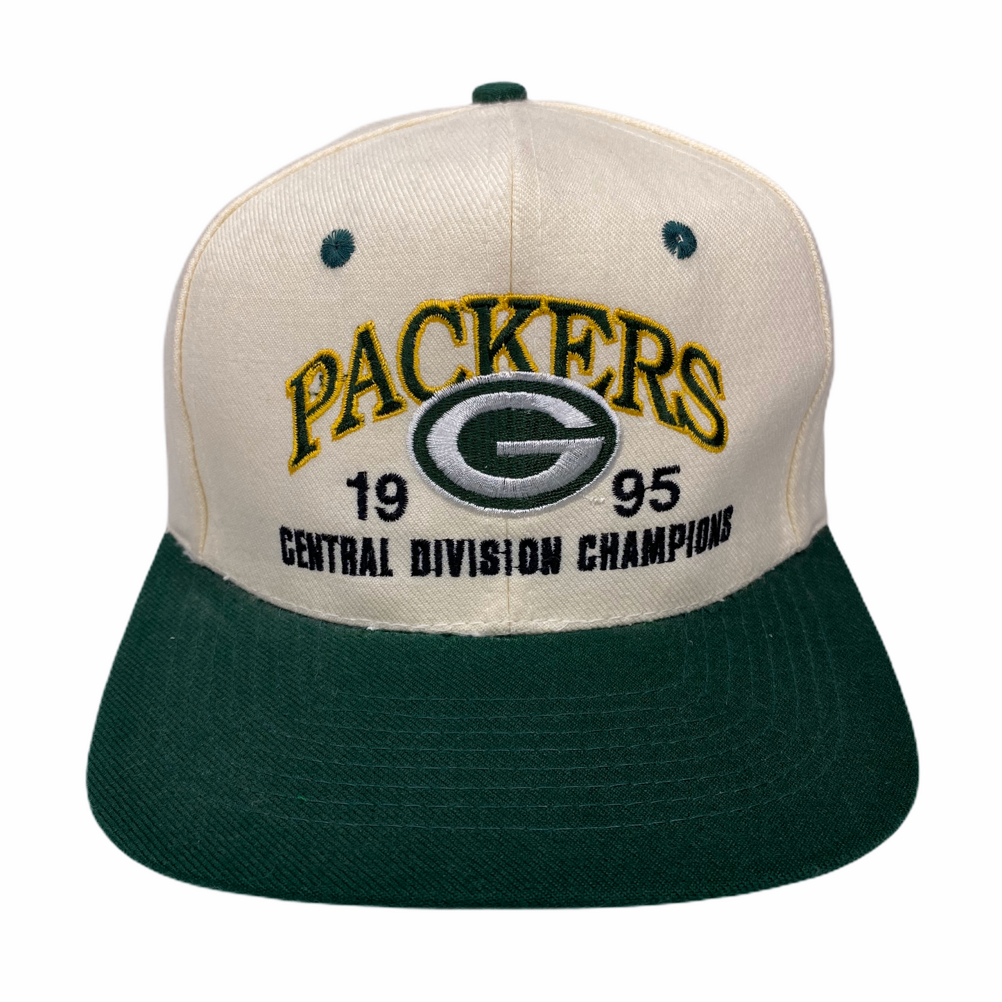 Vintage 1995 Green Bay Packers Central Division Champions Hat