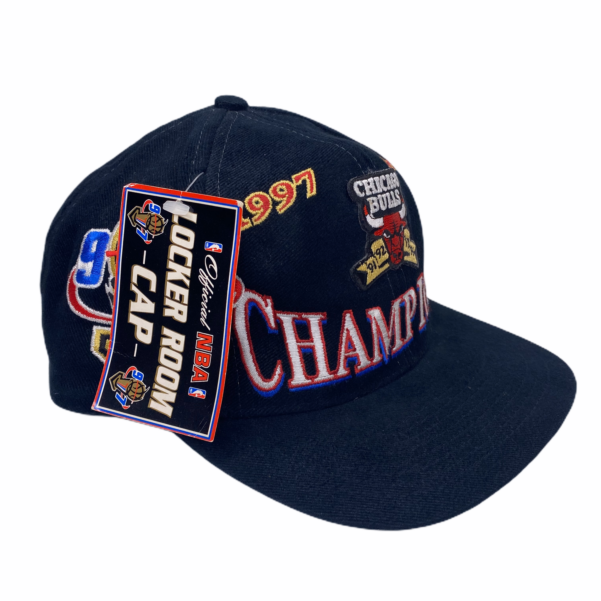 Vintage 1997 Chicago Bulls Locker Room Champions Hat - B – Zeus