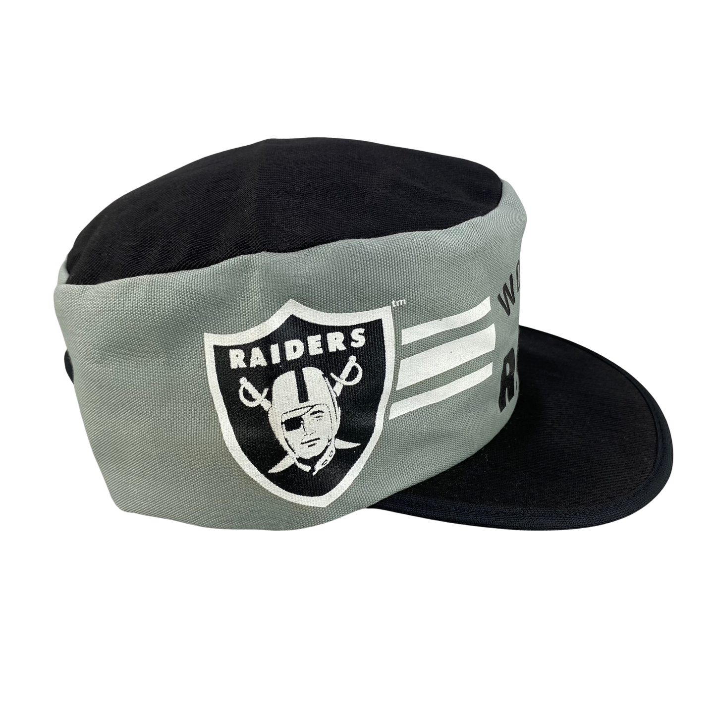 Vintage 80s LA Raiders Champions Pillbox Hat