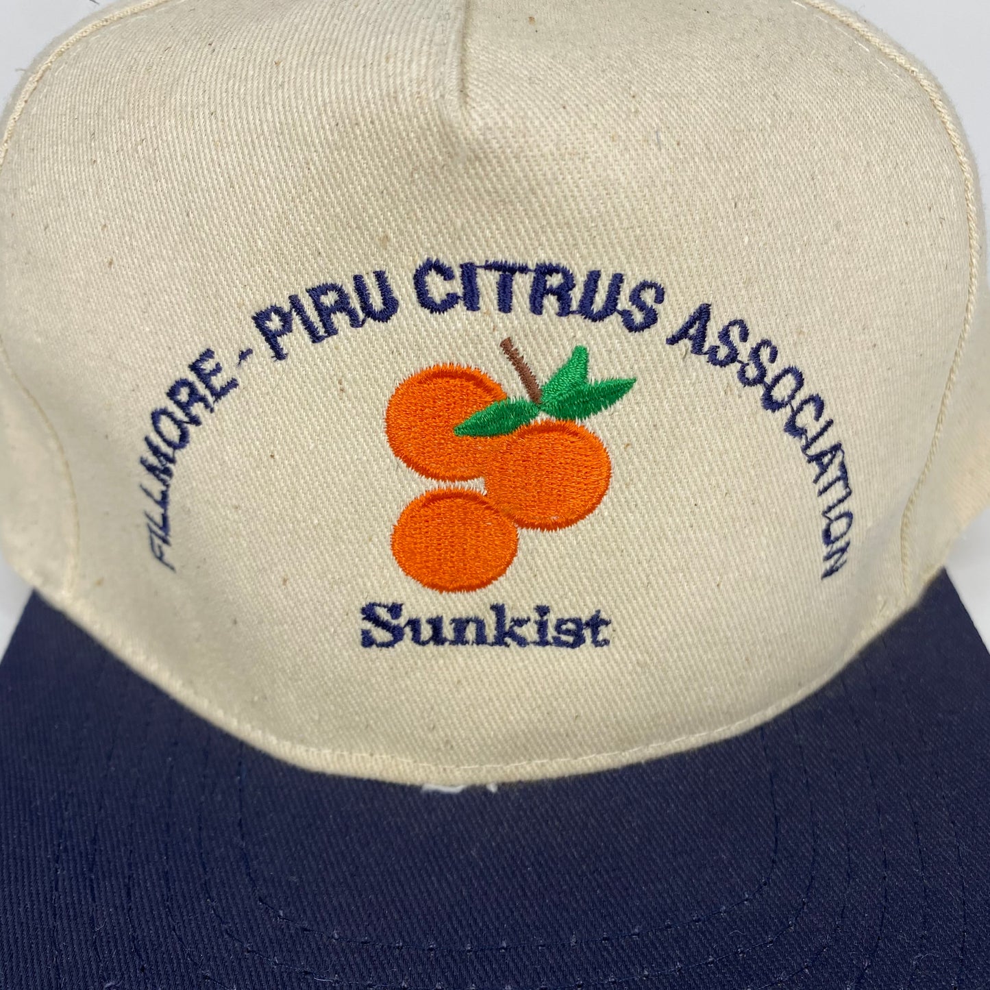 Vintage 90s Sunkist Fillmore California Hat