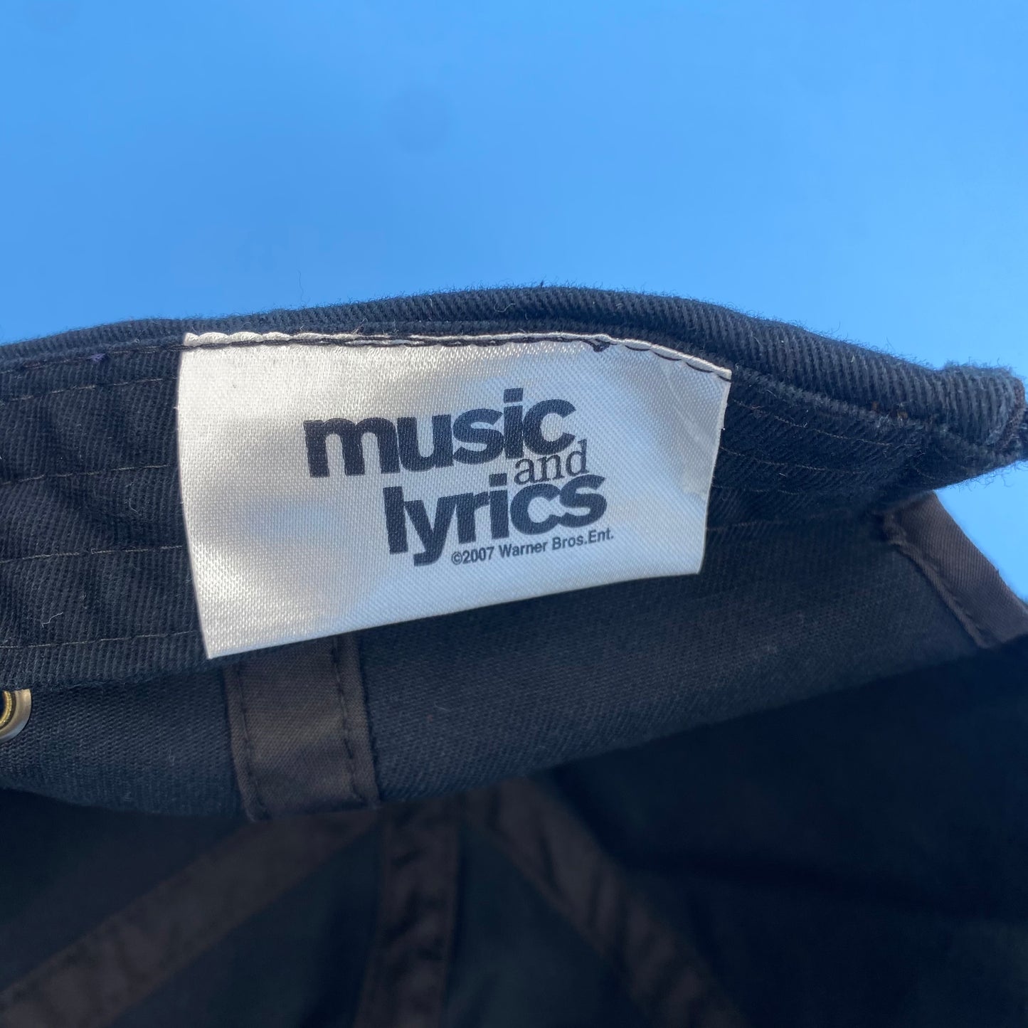 Music & Lyrics (2007) Drew Barrymore and Hugh Grant Movie Promo Hat