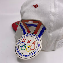 Load image into Gallery viewer, Vintage 90s USA Olympics Hat
