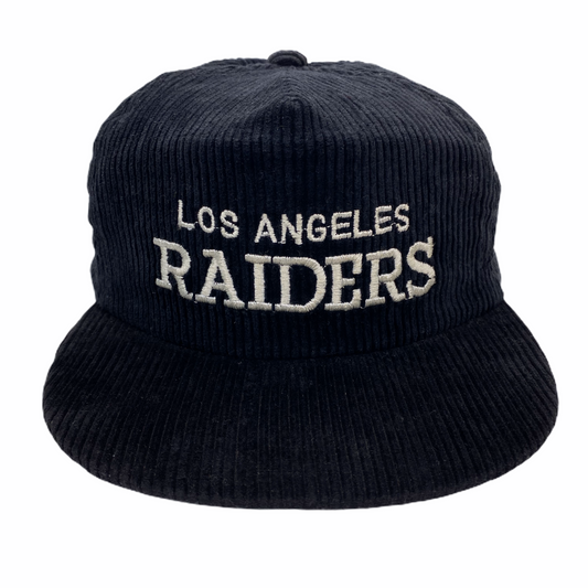 Vintage Los Angeles Raiders AJD Corduroy Hat