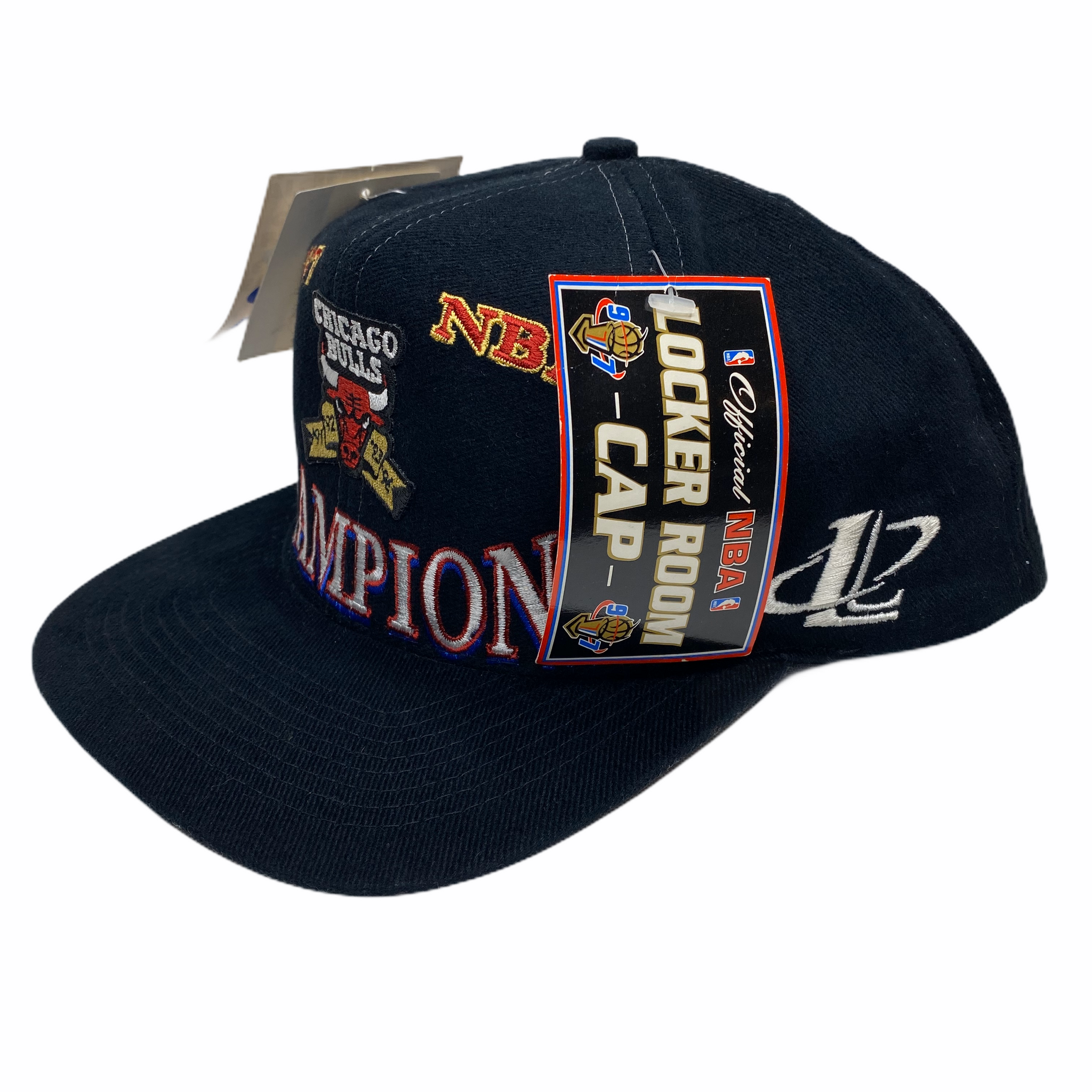 Vintage 1997 Chicago Bulls Locker Room Champions Hat - A – Zeus