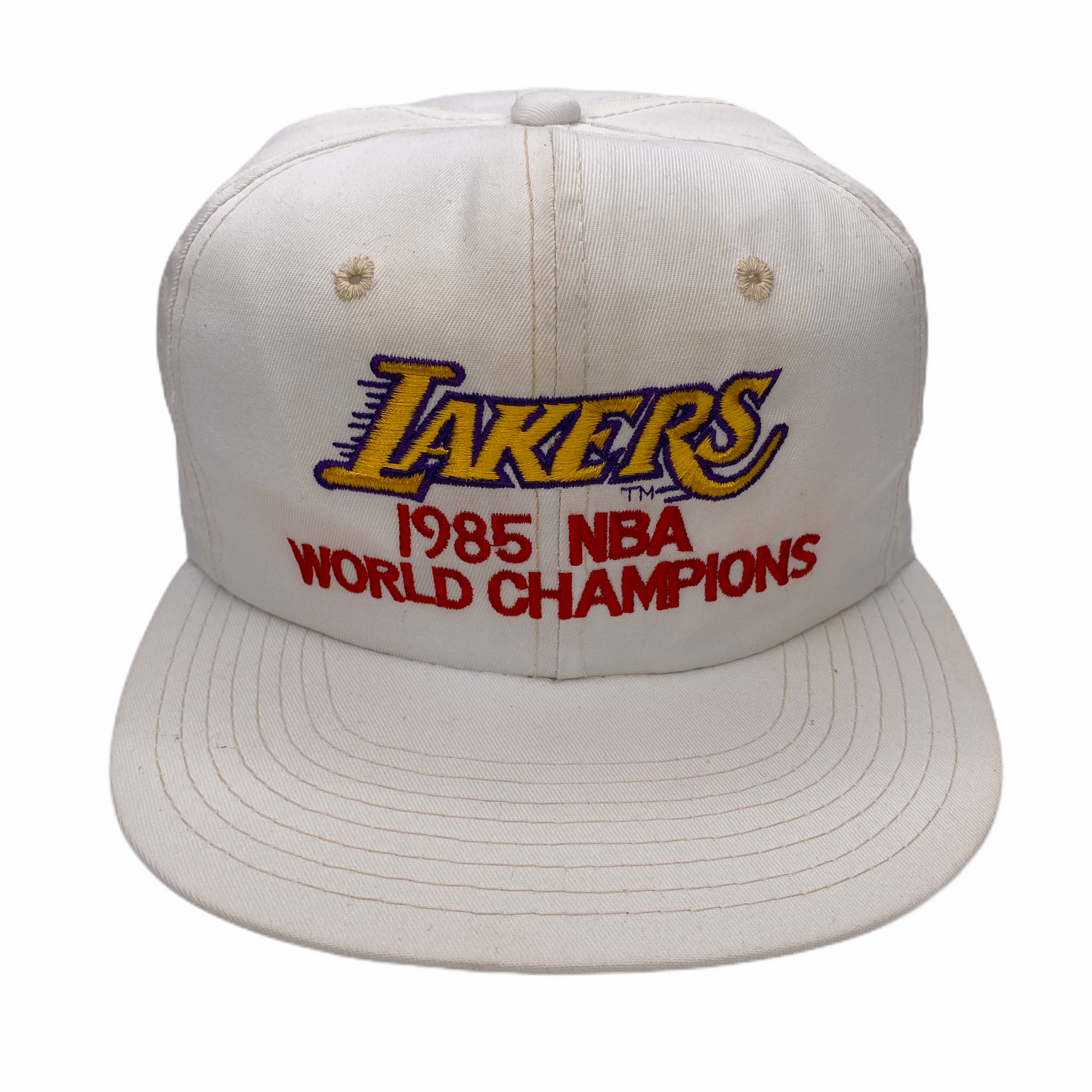 Vintage 1985 Los Angeles Lakers World Champions Hat