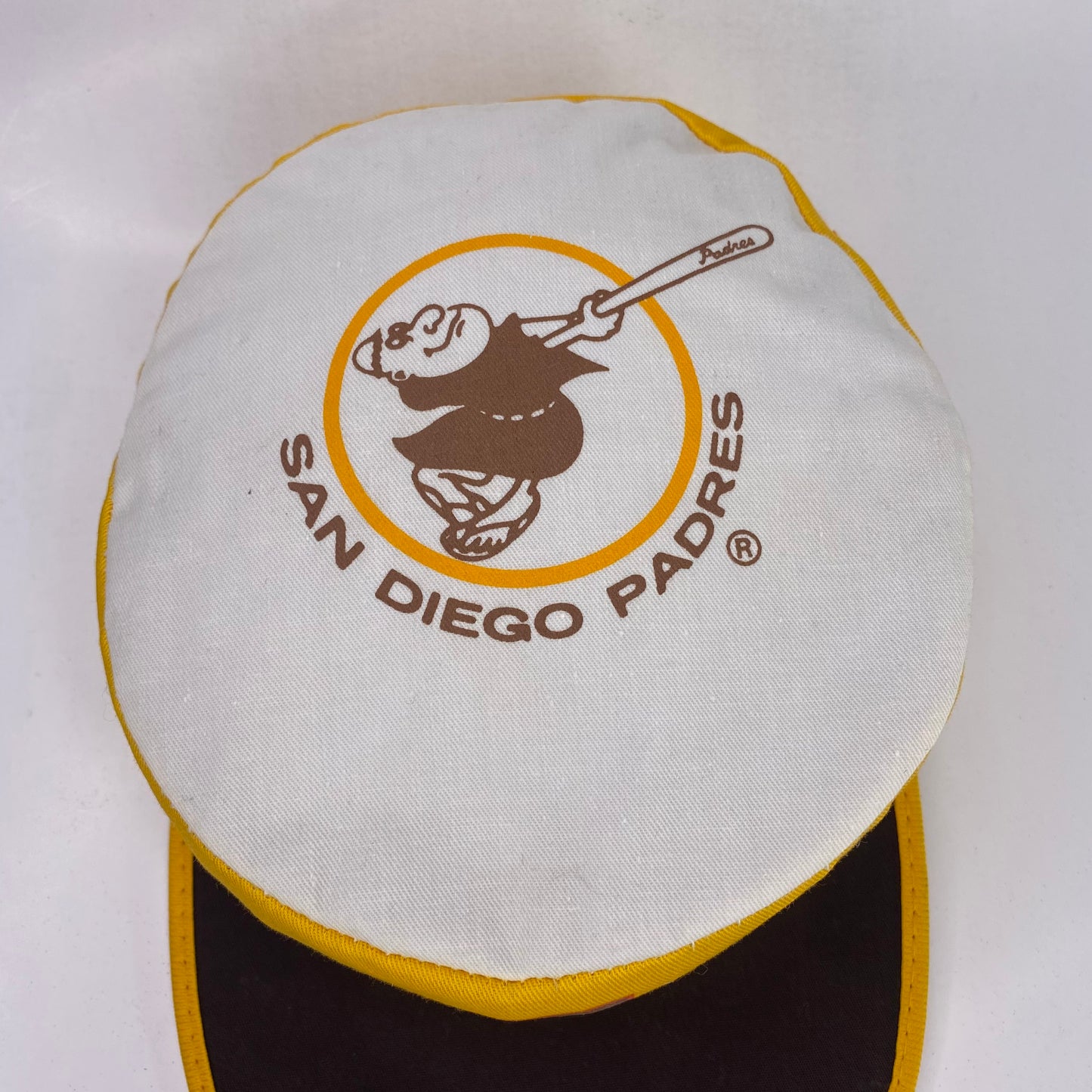 Vintage 80s San Diego Padres Pillbox Par Cap Hat