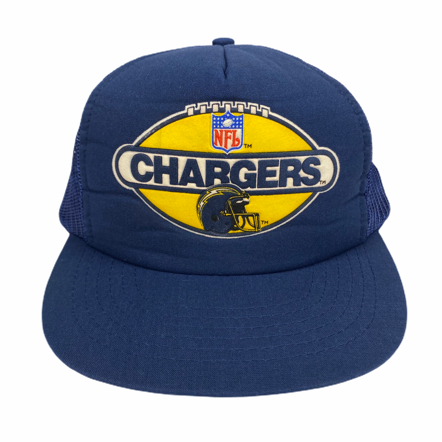 Vintage 90s San Diego Chargers Trucker Hat