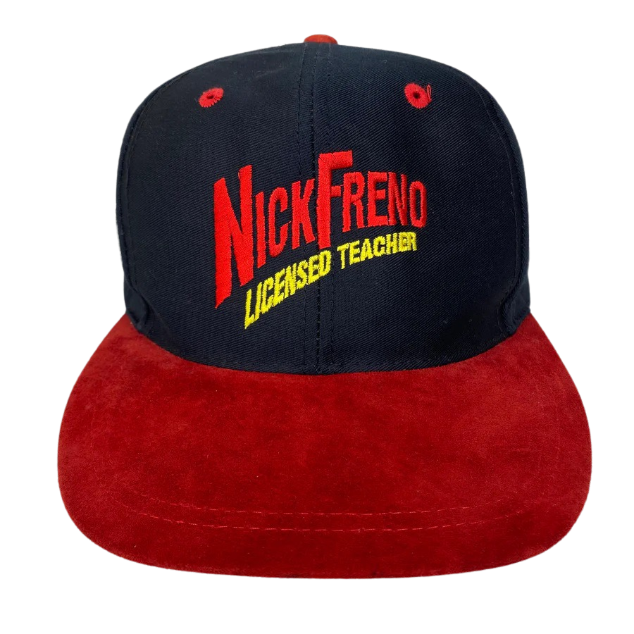 Vintage 90s Nick Freno Licensed Teacher TV Show Promo Hat