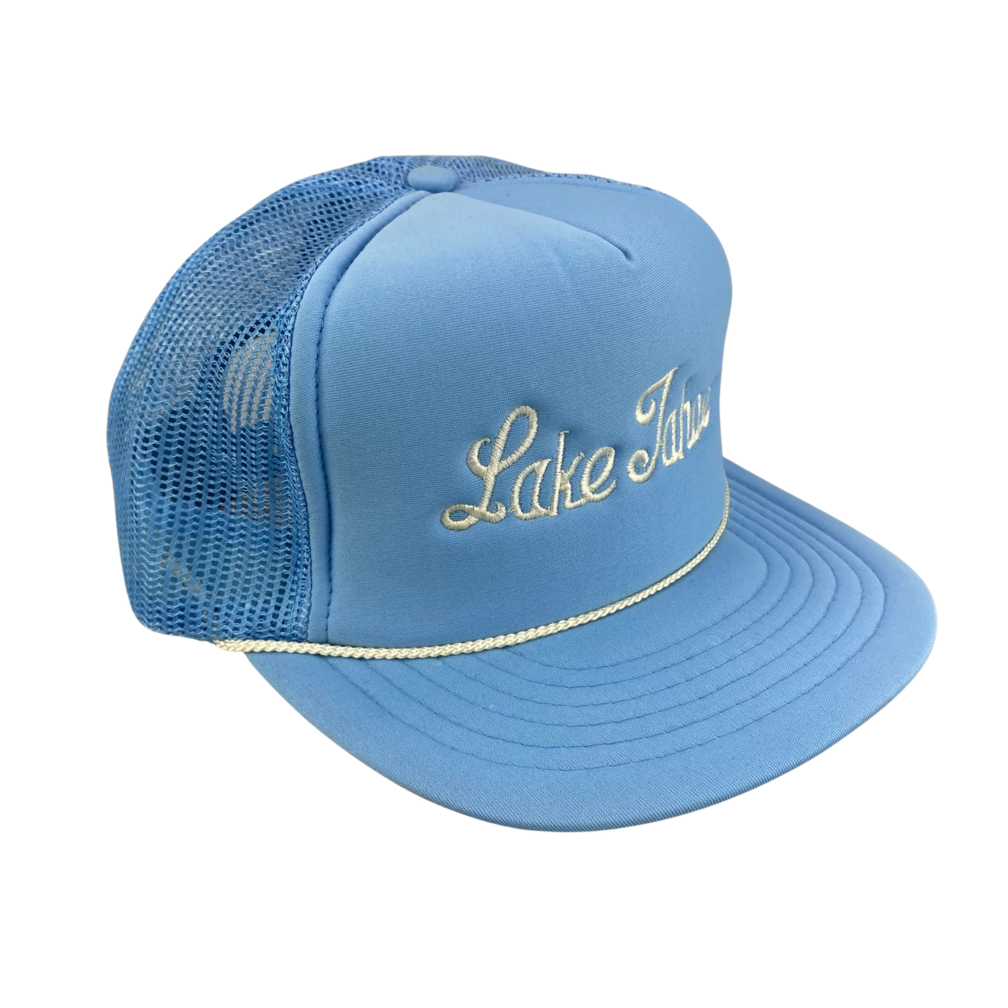 Vintage Lake Tahoe Script Spell Out Trucker hat