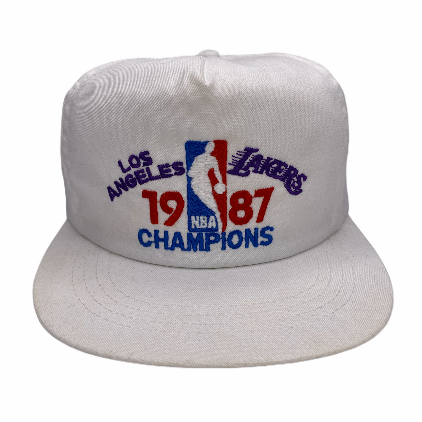 Vintage 1987 Los Angeles Lakers Champions Hat