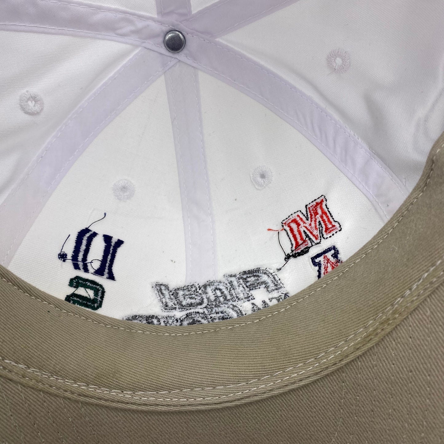 Vintage 2001 Final Four Basketball - Maryland, Michigan St, Arizona, Duke Hat