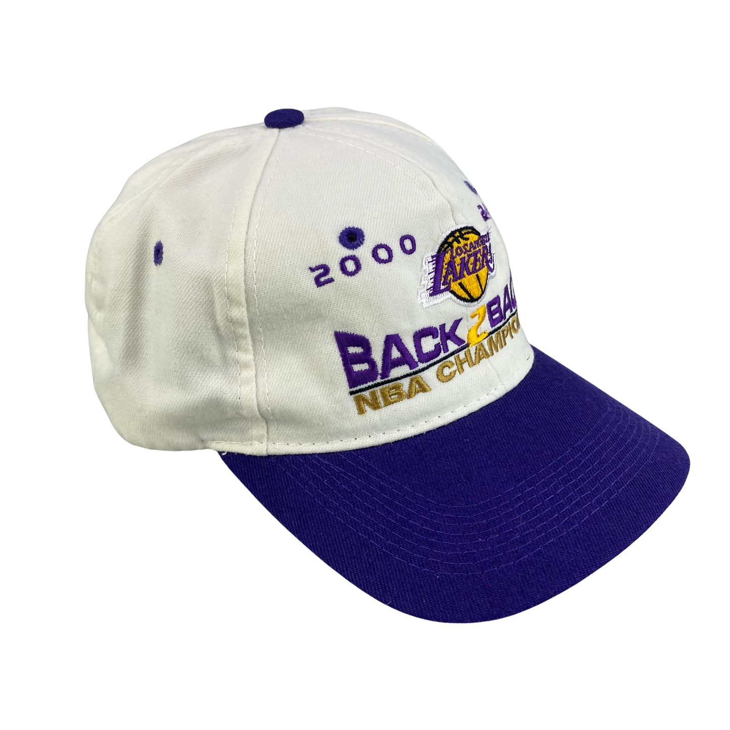 Vintage 2000s LA Lakers Back to Back Champions Hat