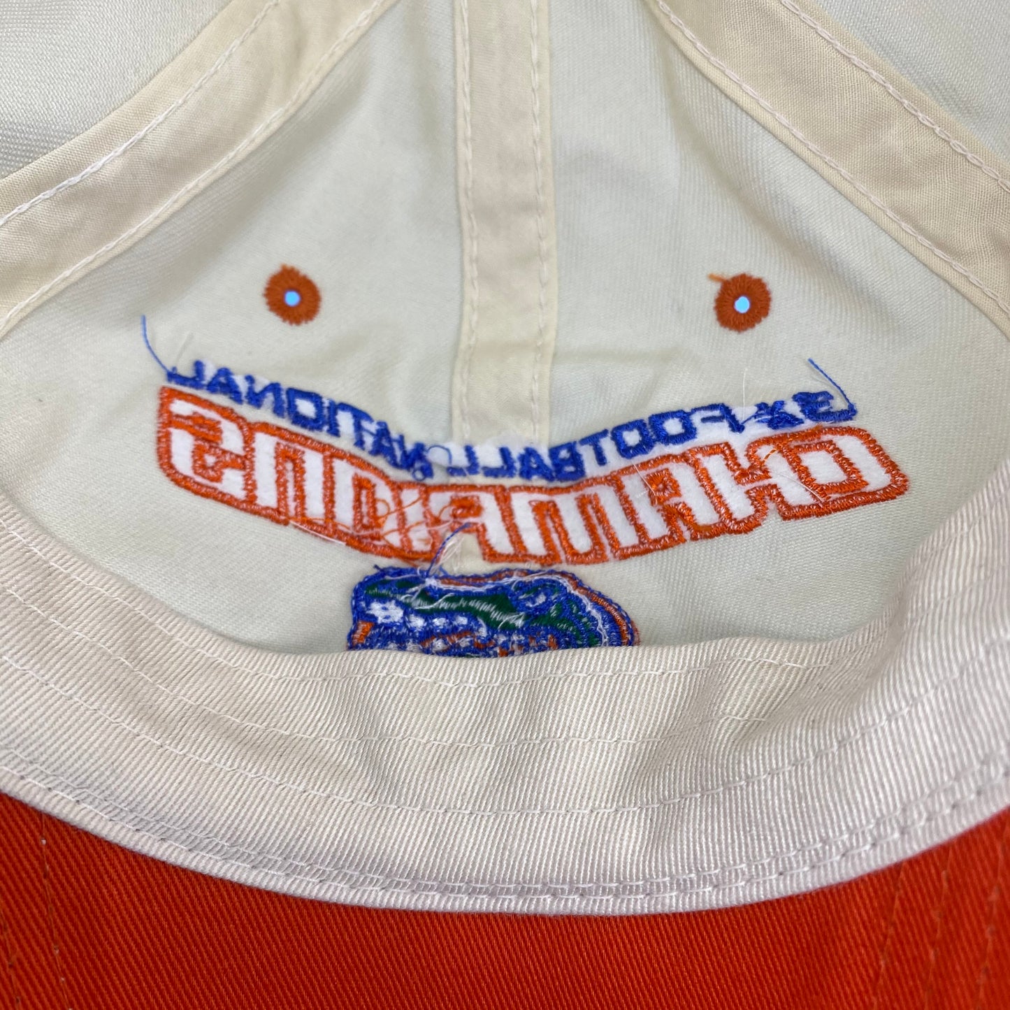 2000s Florida Gators 3x Football National Champions Dad Hat