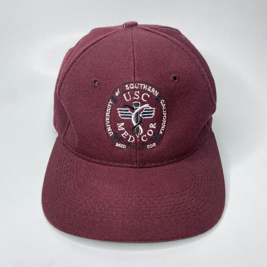 Vintage 90s USC Trojans Medical Corps Hat