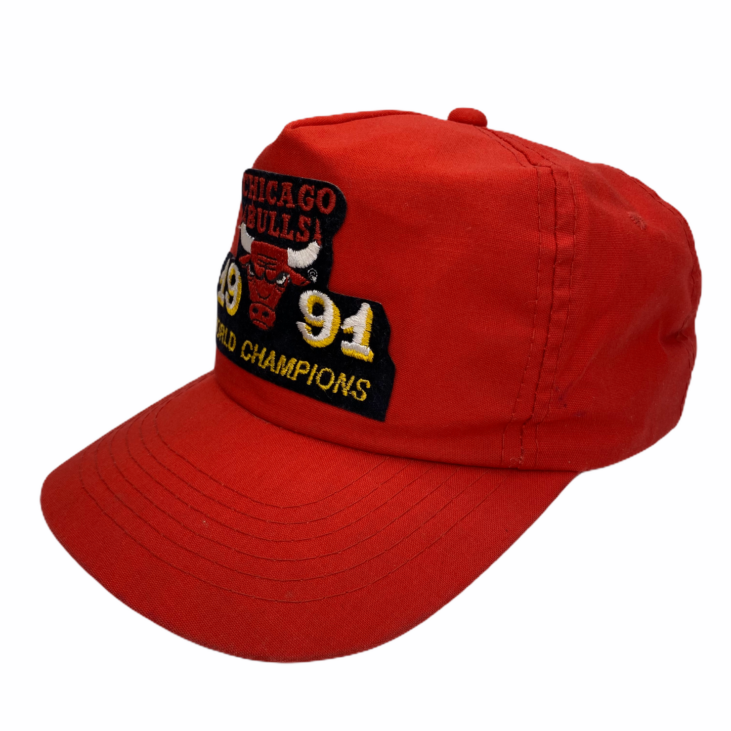 Vintage 1991 Chicago Bulls World Champions Hat