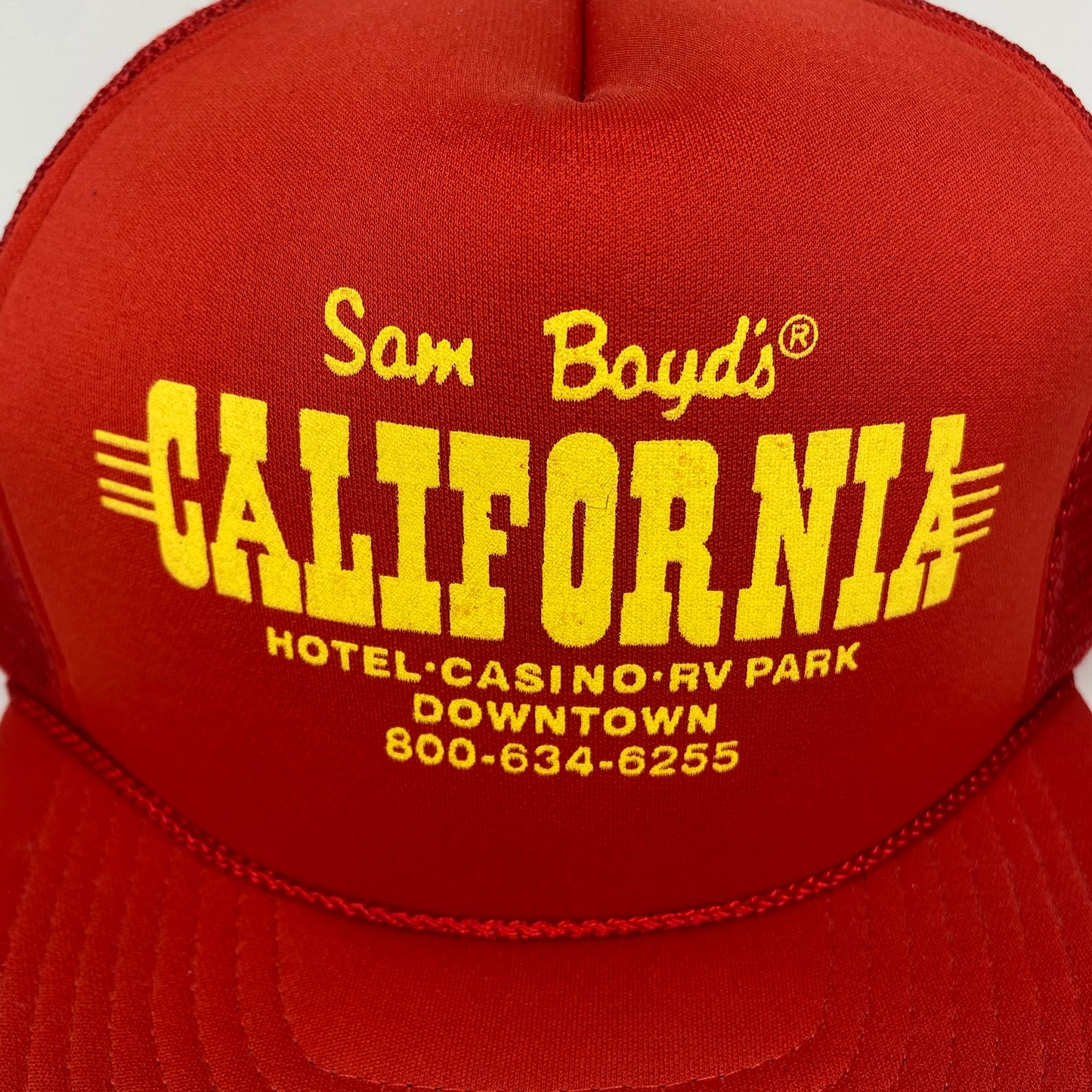 Vintage Trucker Hat - Sam Boyd’s California Hotel Casino RV Park - A