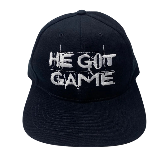 Vintage 90s He Got Game (1998) Spike Lee Movie Promo Hat