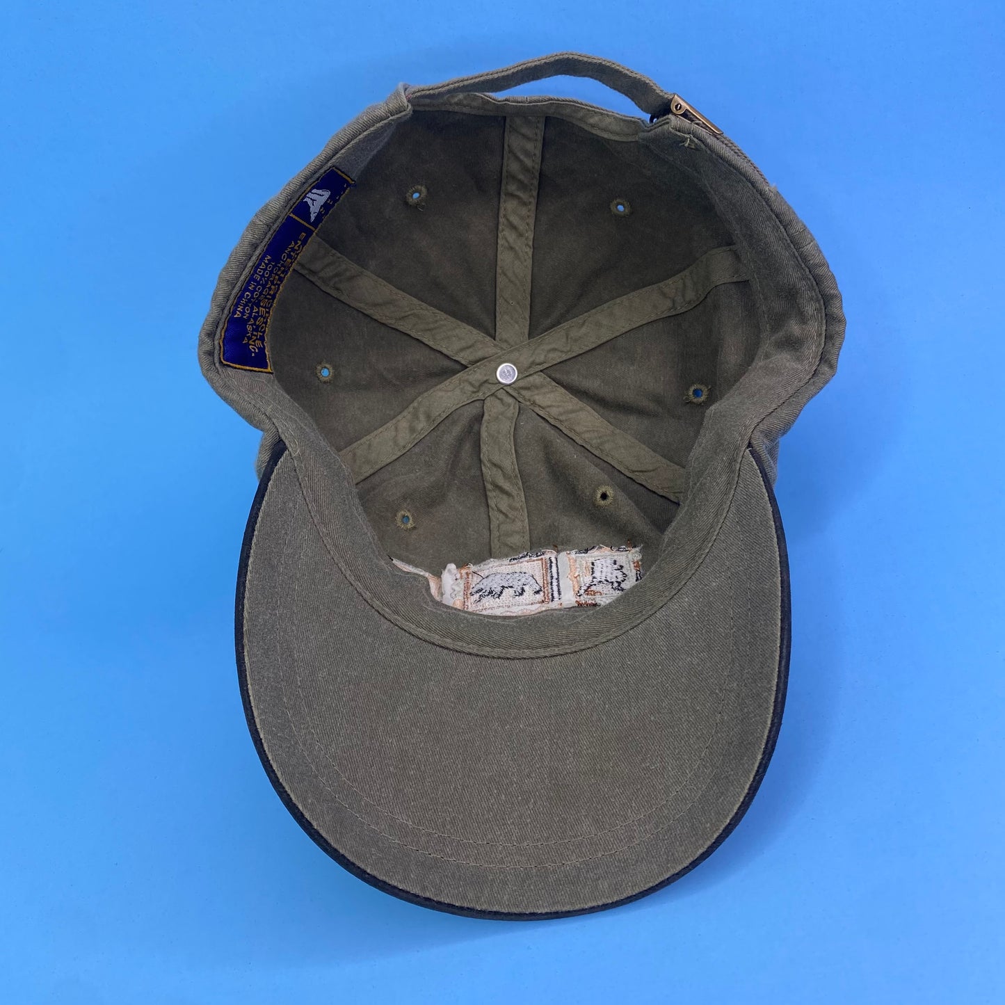 Alaska Wildlife Bear Dad Hat