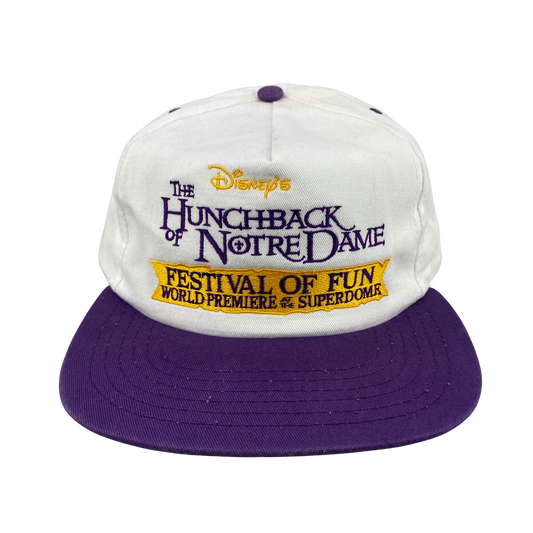 Vintage 90s The Hunchback of Notre Dame (1996) Disney Movie Promo Hat