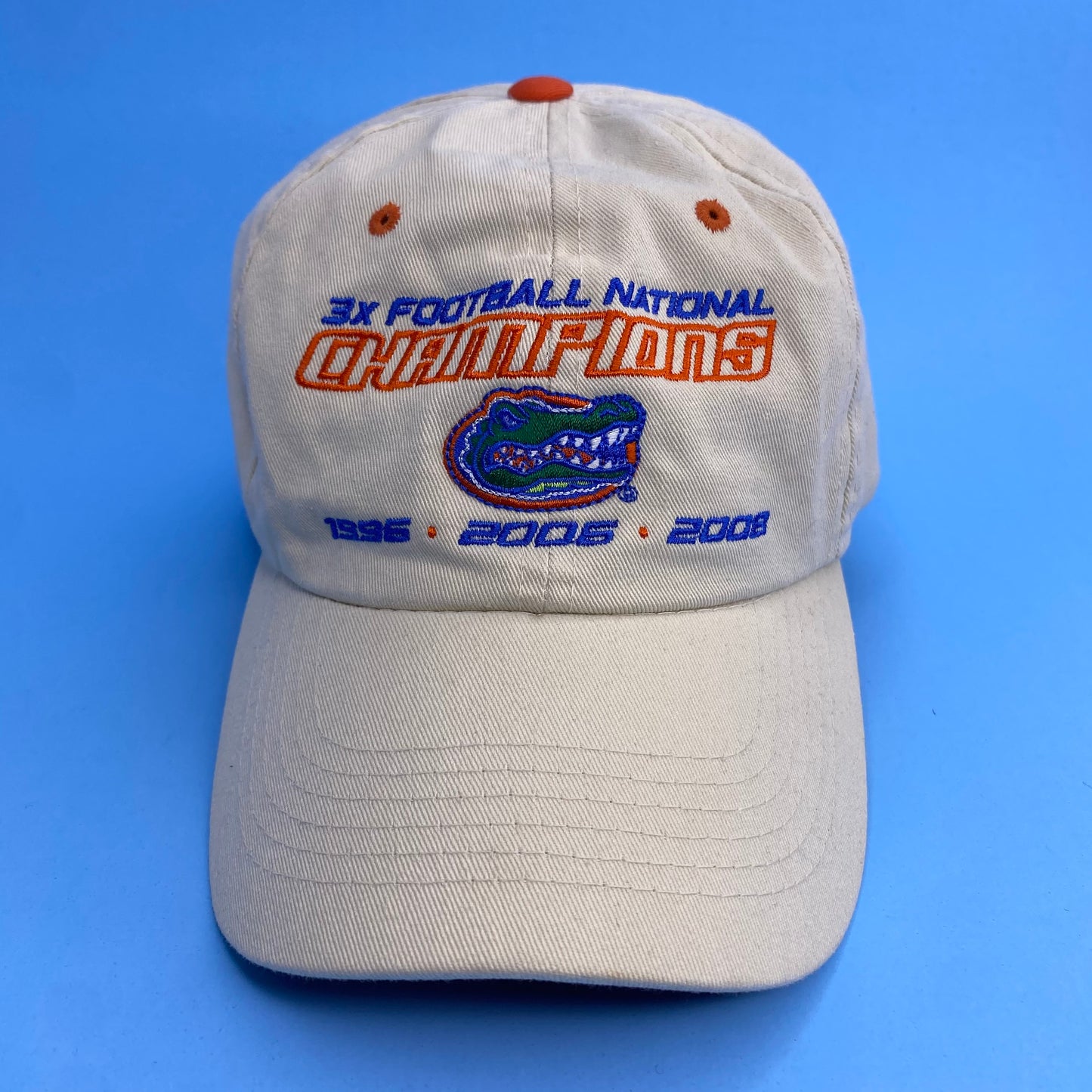 2000s Florida Gators 3x Football National Champions Dad Hat