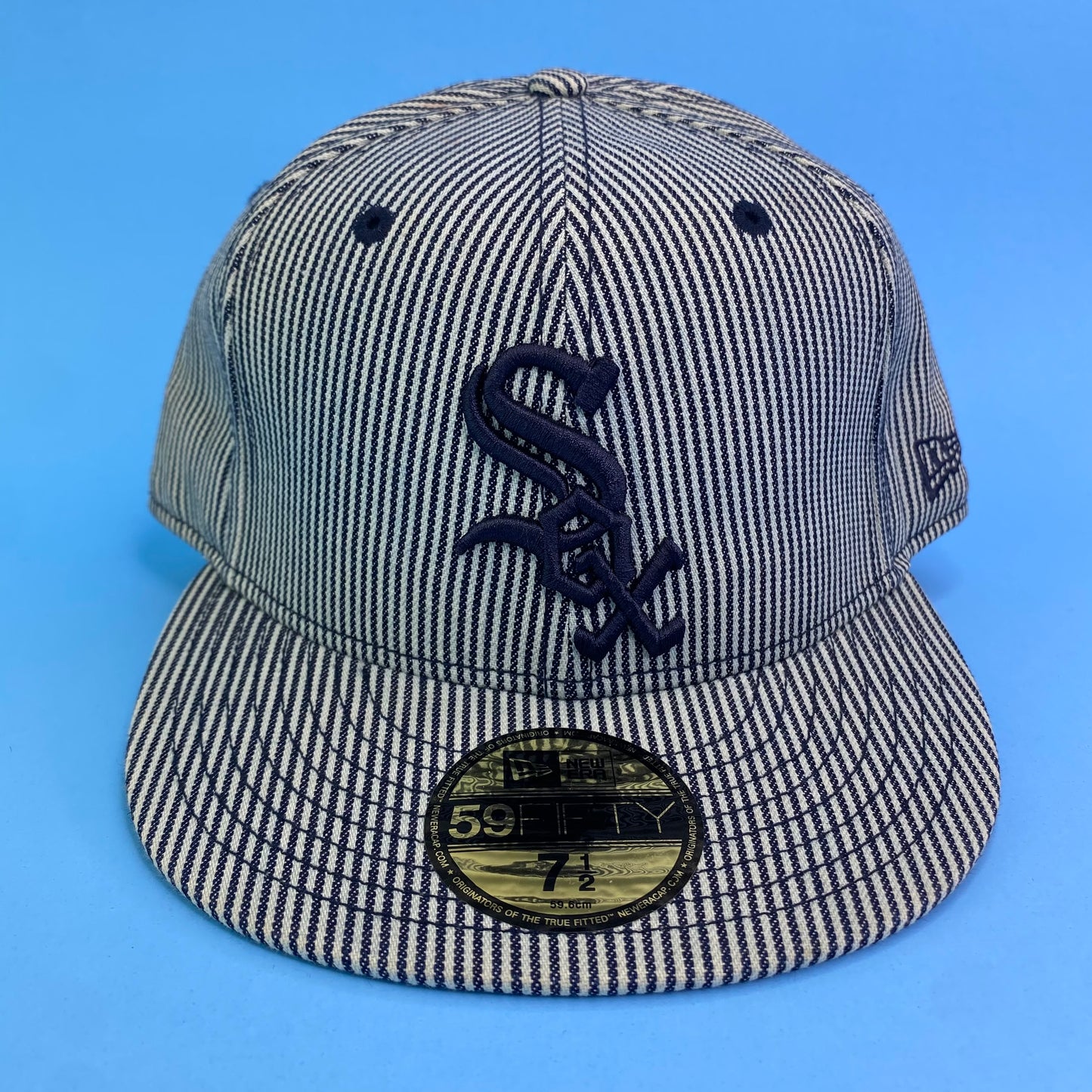 Chicago White Sox Pinstripe Fitted Hat